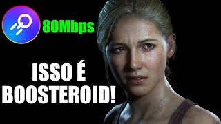 Superou o GeForce Now Testei o Novo Aumento de BITRATE no BOOSTEROID 80Mbps [upl. by Nifled]