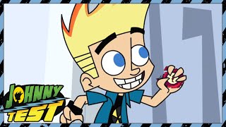 Johnny on the Clock  Johnny Test  Full Episodes  Cartoons for Kids [upl. by Omidyar]