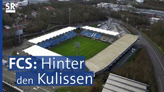 Heimspiel beim 1 FC Saarbrücken Arbeiten im und um den Ludwigspark [upl. by Aisined]