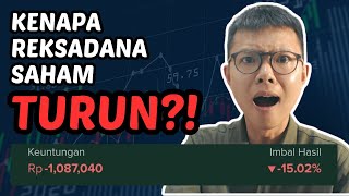 Strategi Investasi Reksadana Saham Saat TURUN [upl. by Annabal]