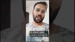 Dr Akshat Juneja Review On Pathology crash course joharimbbs [upl. by Levania]