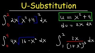 Usubstitution With Definite Integrals [upl. by Zarger70]