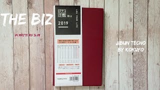 Jibun Techo by Kokuyo THE BIZ 2019 Matte A5 Slim [upl. by Arait]