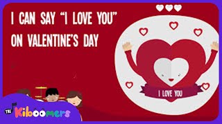 Im a Little Valentine Lyric Video  The Kiboomers Valentines Day Songs for Preschoolers [upl. by Anne]