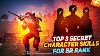 SECRET  BRRANK  CHARACTER SKILL COMBINATION 🚀  BEST CHARACTER SKILL COMBO 2024 🔥 [upl. by Proudlove]