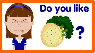 Do you like broccoli song Kids Simple Song [upl. by Sletten60]