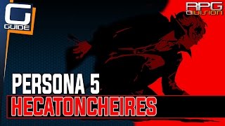 Persona 5  Hecatoncheires with Masukunda Fusion Twin Wardens Quest [upl. by Ayikaz]