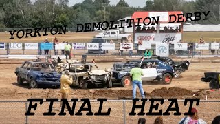 Yorkton EX Demolition Derby Final Heat July 6th 2024 [upl. by Lifton]