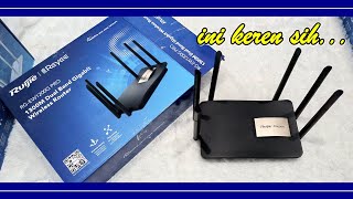 Review Ruijie Reyee RGEW1200G PRO Router Gigabit Dual Band Terbaru [upl. by Jillayne]