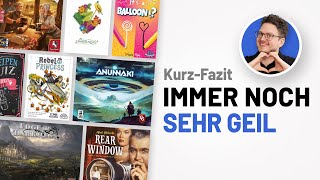 Klassiker und krasse BrettspielNeuheit im KurzFazit [upl. by Ainitsirk]