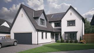 Miller Homes  Bothwellbank Bothwell  South Lanarkshire  CGI Development Tour [upl. by Malinin]