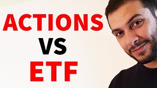 Quel est le meilleur investissement  Actions ou ETF [upl. by Rubia]