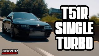 1990 HKS T51R Single Turbo R32 Nissan Skyline GTR [upl. by Salema]