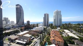 One Bedroom SubPenthouse Apartment With Ocean View  Broadbeach Savannah [upl. by Nylsaj758]