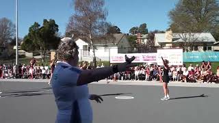 Gippsland League Netball Elimination Finals Drouin vs Warragul CONVERTED [upl. by Sheridan481]