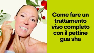 Trattamento antiage naturale completo con il gua sha a pettine in omaggio [upl. by Giavani]