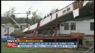 EF1 tornado rips through Spavinaw [upl. by Allista875]