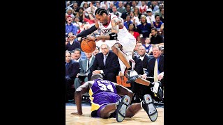 76ers vs Lakers Game 4 2001 Finals 76ers Lakers Iverson Kobe shaq [upl. by Drageruaeb]