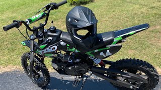 Riding 110cc Tao Tao Pitbike [upl. by Harbison]