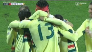 Kieffer Moore Goal Montenegro vs Wales 12 All Goals and Extended Highlights [upl. by Anitsrhc268]