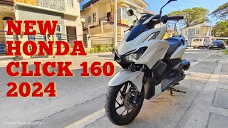 HONDA CLICK 160 2024 PRESYO NG HONDA CLICK NGAYONG 2024 [upl. by Saalocin]