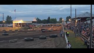 Alpena Michigan Bump and Run Day One pt2 End of A Race [upl. by Brooke]