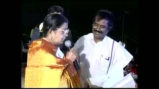 Malai Pozhuthin Mayakkathile p susheela live 26 AND 27 [upl. by Kinzer481]