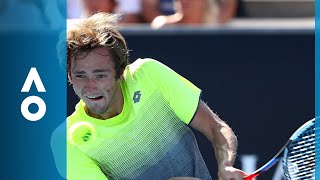 Thanasi Kokkinakis v Daniil Medvedev match highlights 1R  Australian Open 2018 [upl. by Nairred]