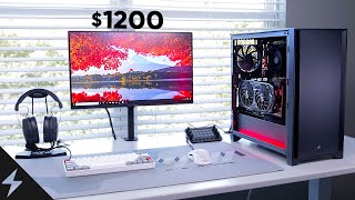 Your Next 1200 Full PC Gaming Setup [upl. by Idnew]