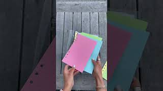 DIY summer planner using all Amazon products planner diy [upl. by Atiroc]