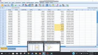 Indice Estacional con SPSS [upl. by Nedra464]