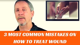 How To Clean And Care For A Wound  FirstAid Training [upl. by Isia699]