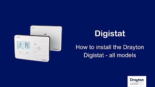 Digistat  How to install the Drayton Digistat [upl. by Jordain663]