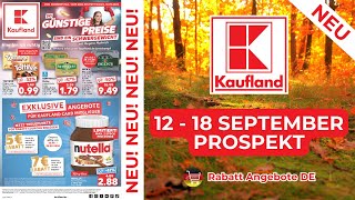 KAUFLAND Prospekt Werbung  Prospekt Gültig von 12092024  Rabatt Angebote DE [upl. by Rma]