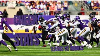 Texans vs Vikings Week 3 Texans Fall Short in Tough Matchup [upl. by Eellah]