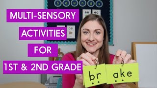 FREE Materials amp Ideas MultiSensory Activities for 1st amp 2nd Grade [upl. by Nissie]