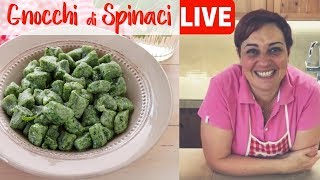 Benedetta Live  Gnocchi di Spinaci [upl. by Nylesaj]