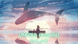 Porter Robinson  Unfold Studio Acapella  Ao [upl. by Cesaro]