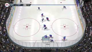 NHL 14 Live the Life  Icing Line Change Issue [upl. by Lurlene]