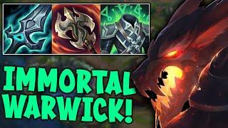 IMMORTAL WARWICK HEALING BUILD TO CARRY [upl. by Atikcir]