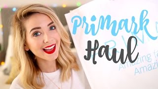 Huge Disastrous Primark Haul  Zoella [upl. by Avonasac]