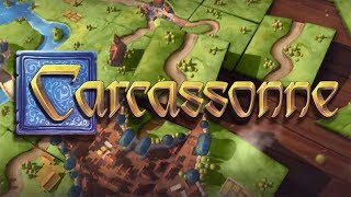 Carcassonne  The Board Game of Tiles amp Tactics 4 Player Gameplay [upl. by Anircam648]