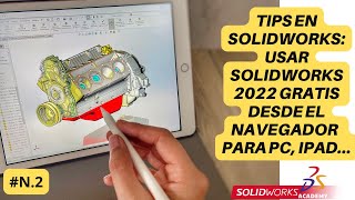 DESCARGAR SOLIDWORKS GRATIS 😍ONLINE SIN INSTALACIÓN 🏆 PASO A PASO DESDE CUALQUIER DISPOSITIVO [upl. by Finkelstein]