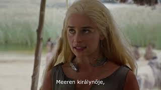 Trónok harca  quotViharban született Daenerys vagyok a Targaryen házbólquot  Dothraki fogságban [upl. by Harobed]