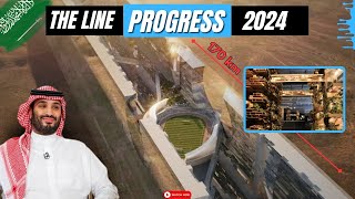 THE LINE in Progress  Shocking Facts About NEOM  2024 [upl. by Kallick817]