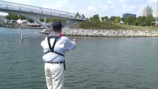 Fishing Techniques Casting a Spinning Rod [upl. by Nawaj]