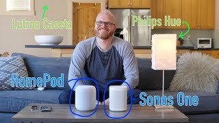 Using HomePod with HomeKit CAUTION Gratuitous use of the term”hey Siri” [upl. by Nady]