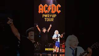 ACDC ⚡️Dresden It’s Time ACDC pwrup 2024 Germany Angus rock Dresden Guitar concert [upl. by Yajet]