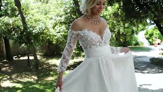 MODELLO ALISIA  COLLEZIONE JILLIAN SPOSA [upl. by Staffan]