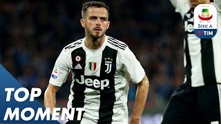 Pjanić great free kick goal  Napoli 12 Juventus  Top Moment  Serie A [upl. by Crosse]